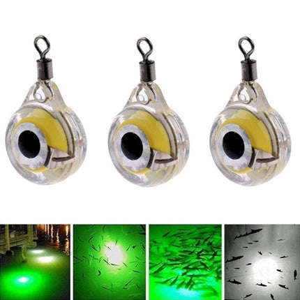 LED Lure Fish Lamp Fisheye Underwater Fish Lamp(Red)-garmade.com