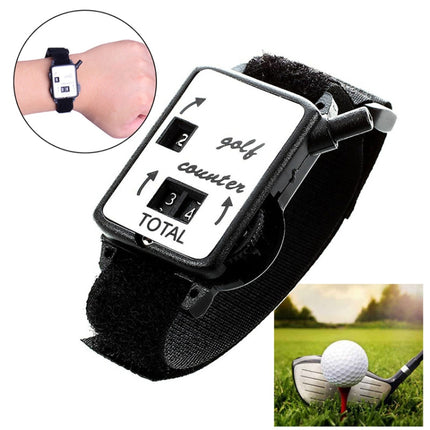 Portable Golf Manual Watch Appearance Counter(Black)-garmade.com