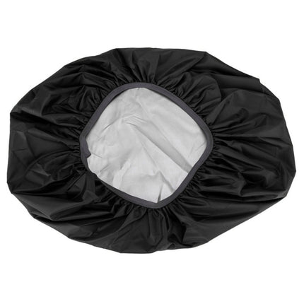 45L Adjustable Waterproof Dustproof Backpack Rain Cover Portable Ultralight Protective Cover(Black)-garmade.com
