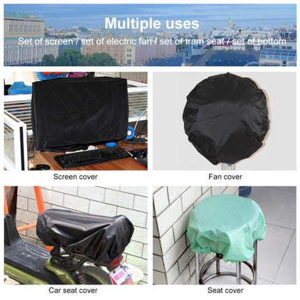 55-60L Adjustable Waterproof Dustproof Backpack Rain Cover Portable Ultralight Protective Cover(Black)-garmade.com