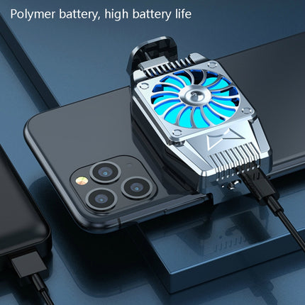 H15 Mobile Phone Radiator Semiconductor Rapid Cooling Portable Peripheral Cooling Mobile Phone Radiator Battery Models(Black)-garmade.com