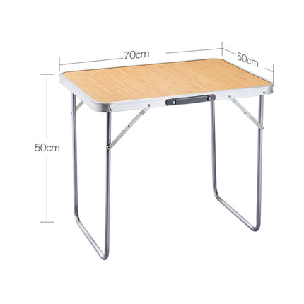 Outdoor Folding Table Home Simple Table Portable Table, Size:70x60x50cm-garmade.com