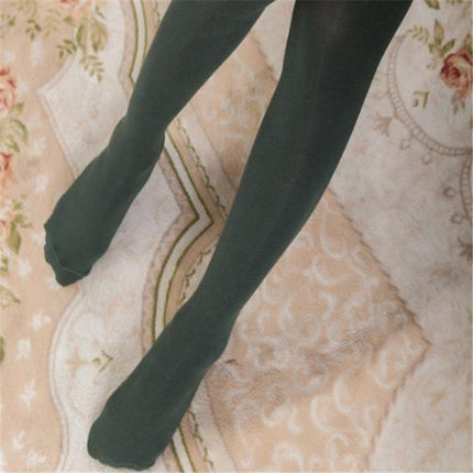 Cute Cartoon Stereo Cat Cotton Knee Socks Stockings Tube Thigh Socks(Dark Green)-garmade.com