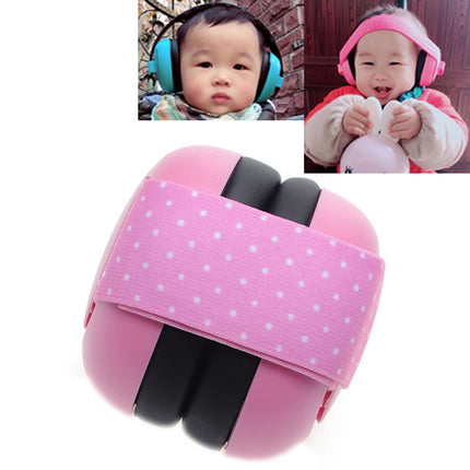 Newborn Baby Adjustable Elastic Earmuffs(Pink)-garmade.com