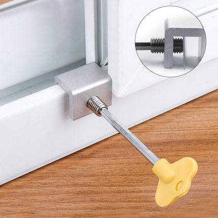 Child Safety Guard Anti-Theft Door Window Stopper, Specifications:Single Hole-garmade.com