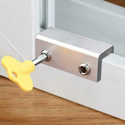 Child Safety Guard Anti-Theft Door Window Stopper, Specifications:Single Hole-garmade.com