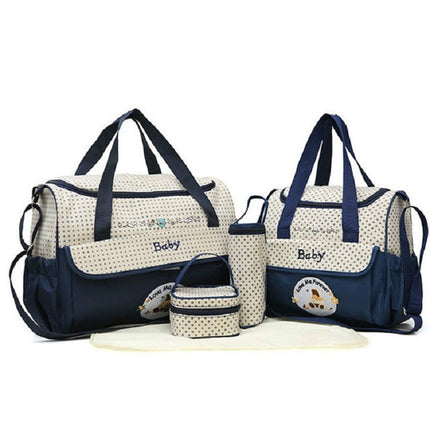 5 in 1 Set Multifunctional Portable Mom Delivery Kit(Navy Blue)-garmade.com
