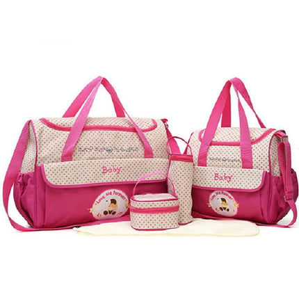 5 in 1 Set Multifunctional Portable Mom Delivery Kit(Rose Red)-garmade.com