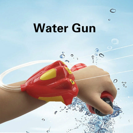 Children Outdoor Beach Water Toy Summer Wrist Spray Water Gun(Blue)-garmade.com