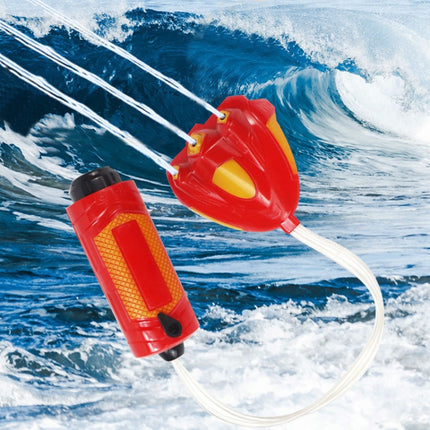 Children Outdoor Beach Water Toy Summer Wrist Spray Water Gun(Red)-garmade.com