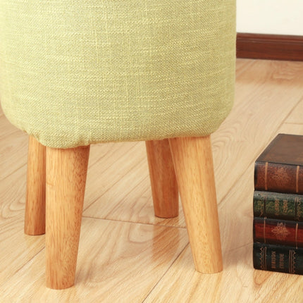 Solid Wood Sofa Foot Table Leg Cabinet Foot Furniture Chair Heightening Pad, Size:25 cm, Style:Vertical(Wood Color)-garmade.com
