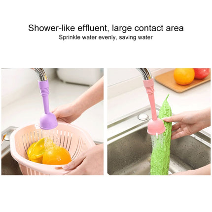 Kitchen Faucet Water-saving Shower(Long Pink)-garmade.com