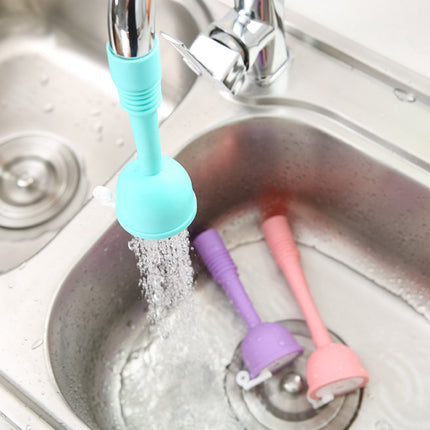 Kitchen Faucet Water-saving Shower(Long Pink)-garmade.com