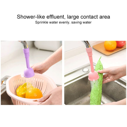 Kitchen Faucet Water-saving Shower(Short Purple)-garmade.com