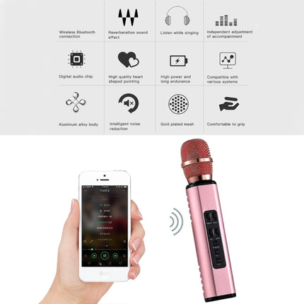 K6 Portable Inner Magnetic Dual Speaker Bluetooth Phone Computer Microphone(Gray)-garmade.com