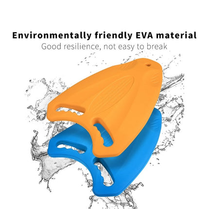 Shark-shaped EVA Swimming Auxiliary Board for Adults and Children, Size:44 x 32 x 4cm(Orange)-garmade.com
