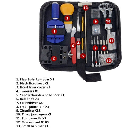 147 In 1 Watch Repair Kit Tool Set-garmade.com