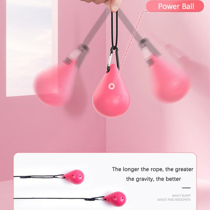 Smart Thin Waist Ring Women Will Not Fall Off Detachable Abdominal Ring Fitness Equipment, Size: 12 Knots(Coral Pink)-garmade.com