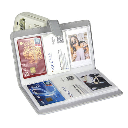 96 Photos Album PU Leather Storage Clip Card Holder Books(Green)-garmade.com