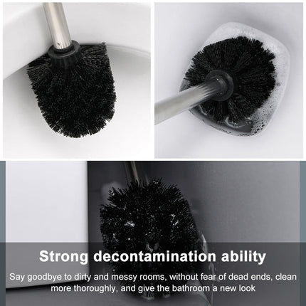 Toilet Brush Long Handle Free Punching Wall-mounted Household Toilet Cleaning Brush(Cosmetic)-garmade.com