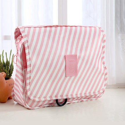 Travel Large-Capacity Storage Portable Portable Waterproof Cosmetic Wash Storage Bag, Size:24 × 20 × 9.5 cm(Grey)-garmade.com