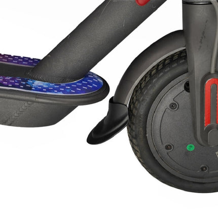1 Pair For Xiaomi Mijia M365 / M365 Pro Electric Scooter Universal Fishtail Shape Rubber Fender, Size:7.5 x 7cm(Black)-garmade.com