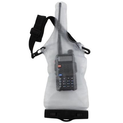Walkie Talkie Waterproof Bag with Lanyard (Excluding Walkie Talkie)(Matte Translucent)-garmade.com