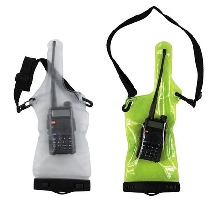 Walkie Talkie Waterproof Bag with Lanyard (Excluding Walkie Talkie)(Matte Translucent)-garmade.com