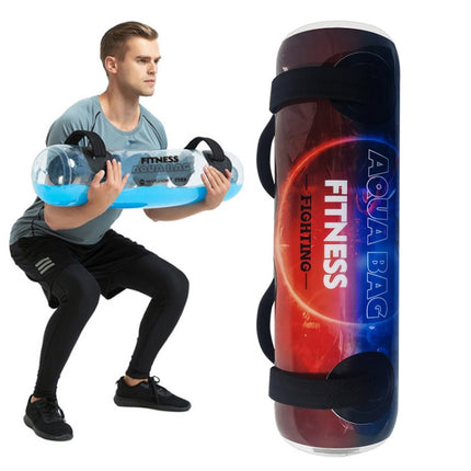25kg Fitness Weight-bearing Water Bag Water-filled Inflatable Training Weight Pack(Streamer)-garmade.com