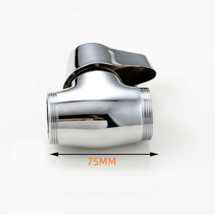 Copper Body Quick Opening Flush Valve Squatting Toilet Flush Valve, Style:Medium Body 20mm-garmade.com
