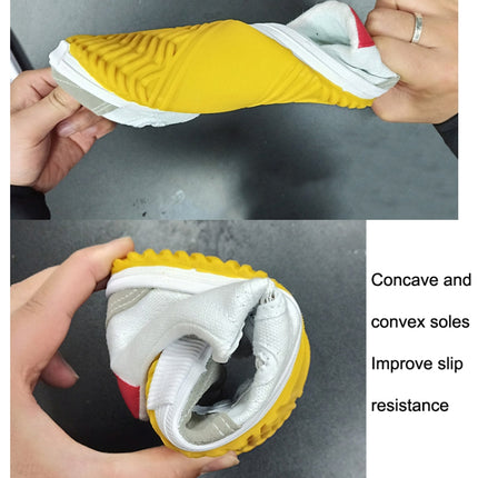 Volleyball Shoes Tendon Sole Canvas Shoes Martial Arts Training Sports Shoes, Size:35/225(White)-garmade.com