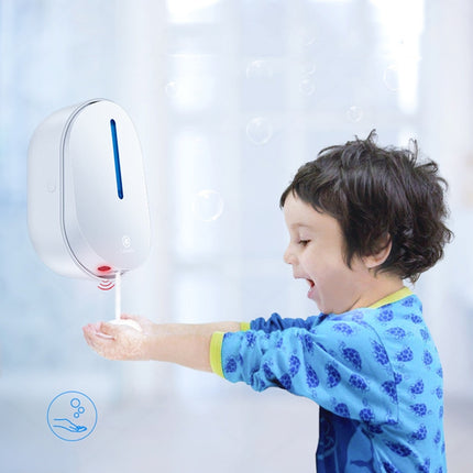 Lebath Children Household Wall-mounted USB Charging Automatic Induction Foam Soap Dispenser-garmade.com