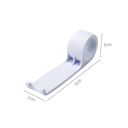10 PCS Creative Anti-dirty Ring Toilet Lid Lift Toilet Accessories(White)-garmade.com
