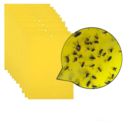 Double-sided Stick Insect Board Yellow Board Melon Fruit Fly Trap Board-garmade.com