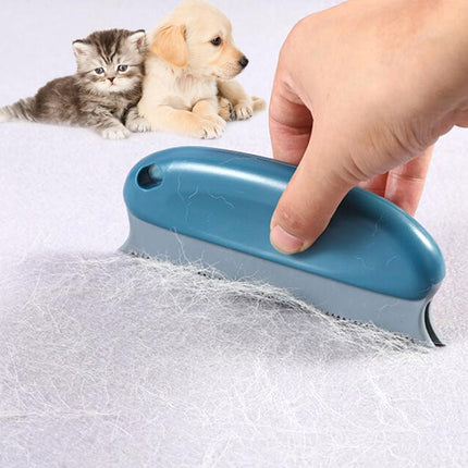 Multifunctional Pet Dog Cat Hair Cleaning Brush Cleaner(Dark Blue)-garmade.com