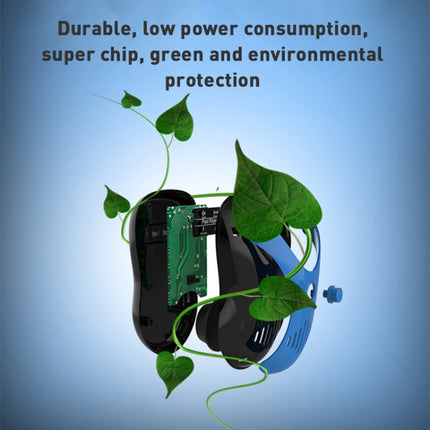 Ultrasonic Mouse Repeller Energy-Saving Silent Insect Repeller, Plug Type:UK Plug(Blue Black)-garmade.com