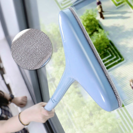 Long Handle Detachable Screen Brush Anti-theft Net Cleaner Multifunctional Dust Removal Groove Screen Cleaning Brush(Blue)-garmade.com