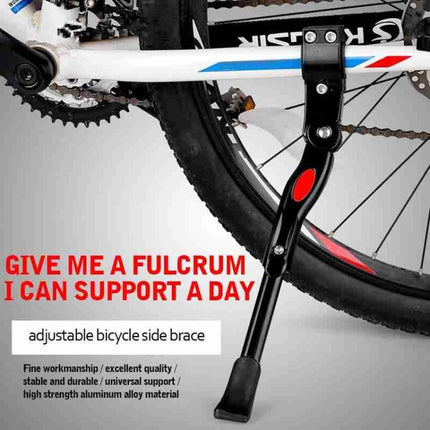 Bicycle Mountain Bike 26 Inch Aluminum Alloy Single Support Car Ladder Foot Support Parking Rack-garmade.com