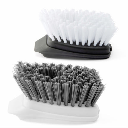 Long Handle Pot Brushes Automatically Add Dishwashing Detergent Tiles Water Spray Cleaning Brushes(Green)-garmade.com