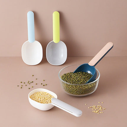 Kitchen Multifunctional Plastic Scoop Rice Spoon Household Measuring Spoon Random Color Delivery-garmade.com