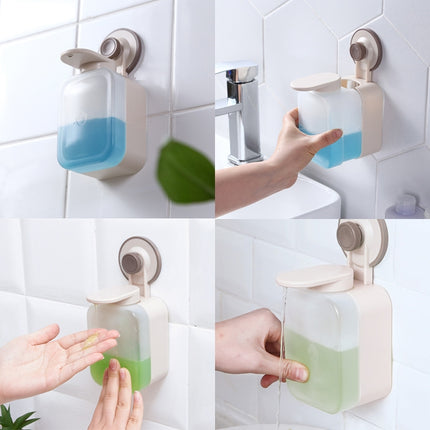 Kitchen Sink Hand Sanitizer Bottle Shower Gel Hole-free Wall-mounted Bathroom Soap Dispenser-garmade.com