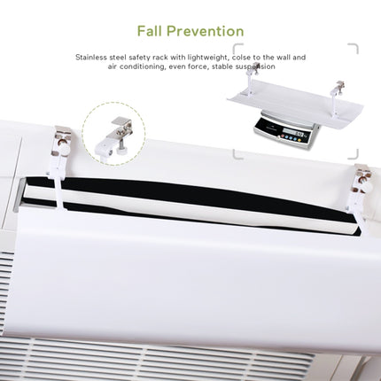 40cm Single Piece Central Air Conditioning Wind Deflector Shield Air-Conditioning Anti Direct Blowing Wind Deflector Board-garmade.com