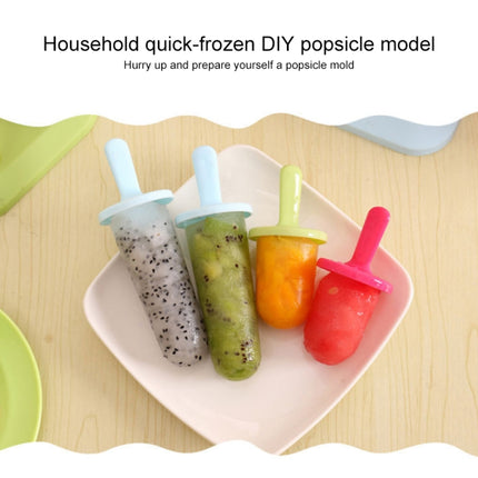 Summer DIY Creative Ice Making Box Popsicle Ice Cream Mould, Style:Jelly(Green)-garmade.com
