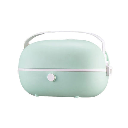 Office Workers Can Plug In Electric Cooking Self-Heating Insulated Lunch Box CN Plug(Fruit Green)-garmade.com