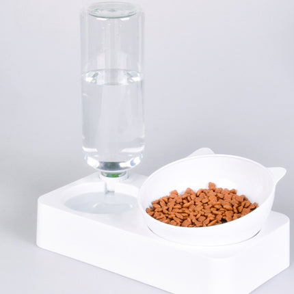 Pet Bowl Anti-tipping Automatic Drinking Water Feeding Bowl, Size:Small-garmade.com