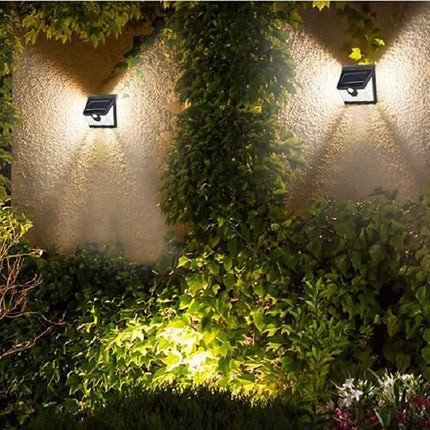 40 LEDs Solar Outdoor Body Induction Lamp IP65 Waterproof Wall Street Light-garmade.com