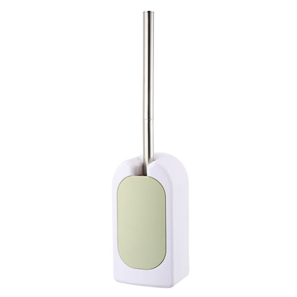 Bathroom Toilet Wall-mounted Toilet Brush Set with Soft Hair and Long Handle Without Dead Corners(Green)-garmade.com