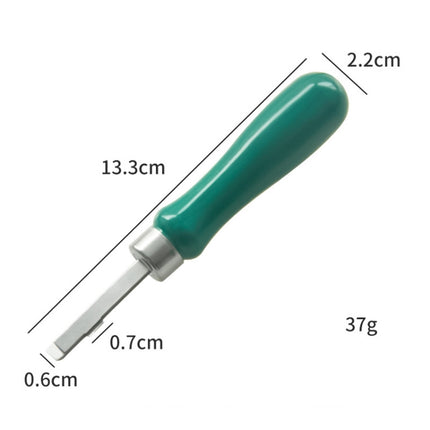 Watch Rear Cover Tapping Knife Watch Opener, Style:Green Handle Dual Use-garmade.com