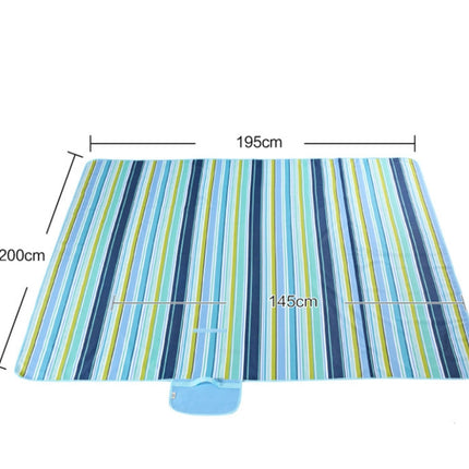 Picnic Mat Outdoor Portable Supplies Moisture Proof Picnic Grass Mat, Size:145X200CM(Lily)-garmade.com