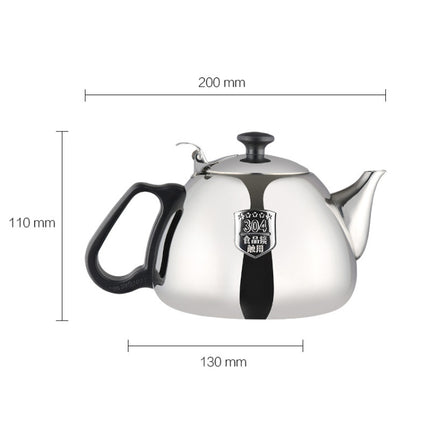 KAMJOVE Electromagnetic Tea Stove Boiling Kettle Flat Bottom Kettle 304 Stainless Steel (Accessory Non-Complete Set), Style:Accessories 07A Pot (0.7L)-garmade.com